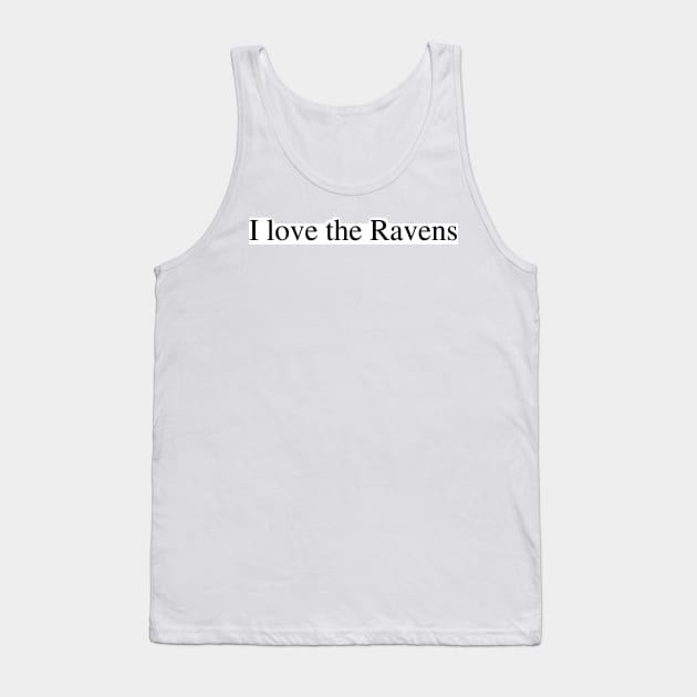 I love the Ravens Tank Top by delborg